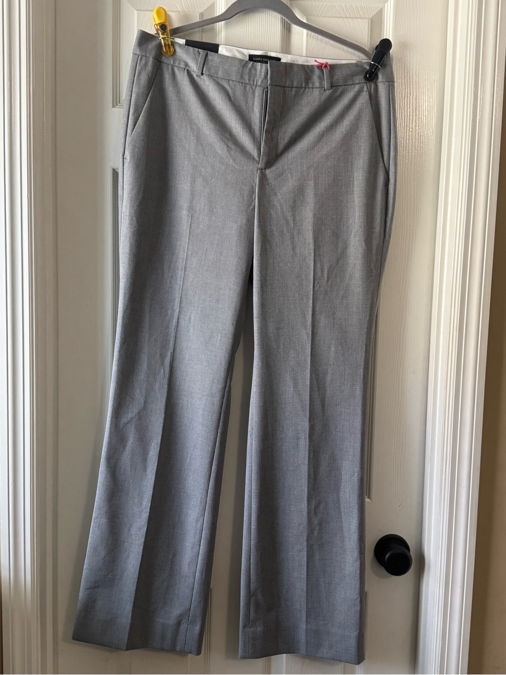 Banana Republic Gray Women's Logan Dress Trousers (Sz 12)